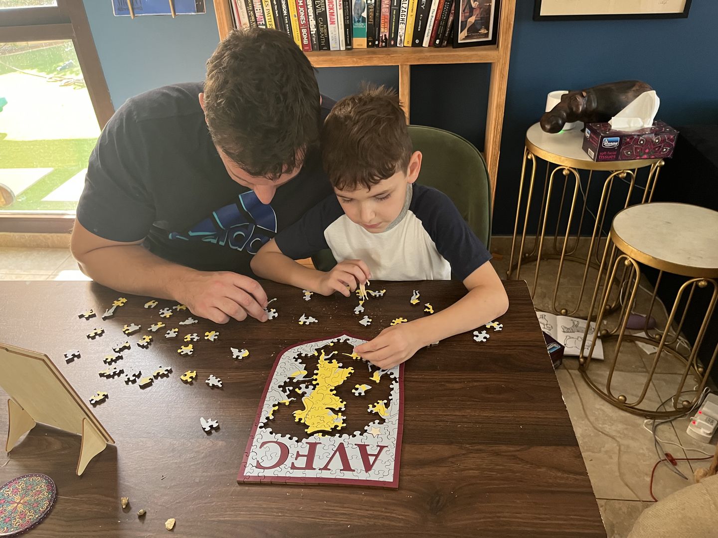 Customer photo review of Aston Villa FC® Logo - Official Wooden Puzzle