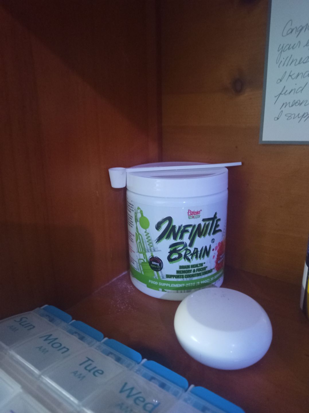 Customer photo review of Infinite Brain