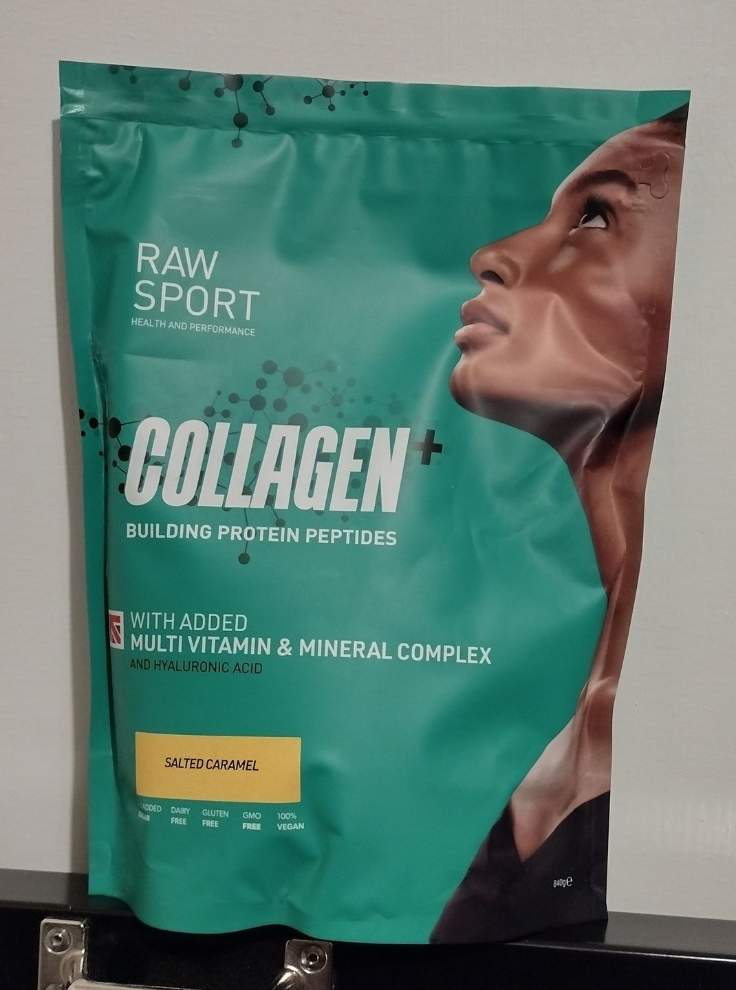 Customer photo review of Collagen + Peptide Protein Powder