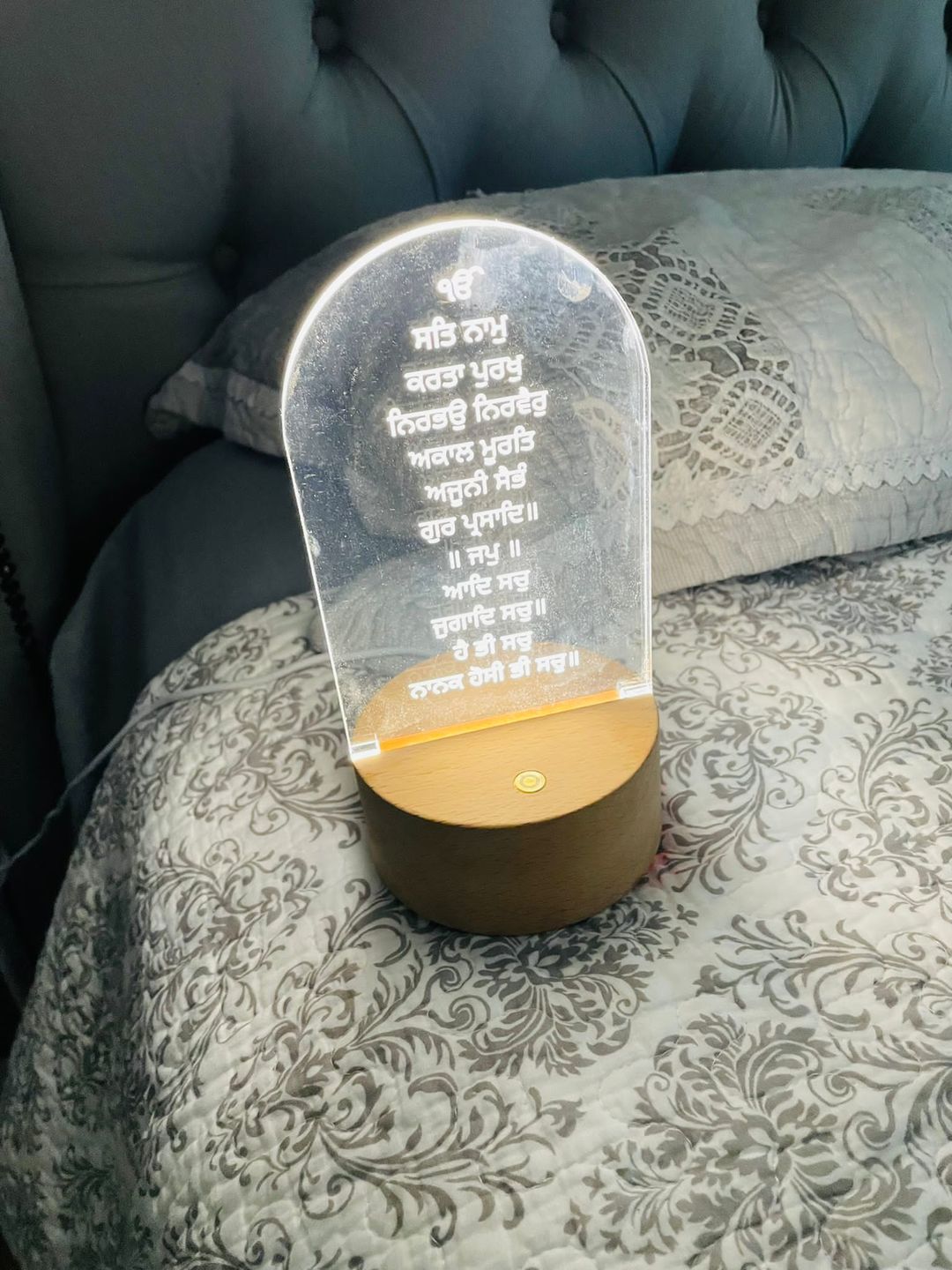 Customer photo review of Mool Mantar Bluetooth Speaker and Lamp
