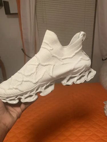 Customer photo review of Breathable Shock Absorbing Blade Shoes