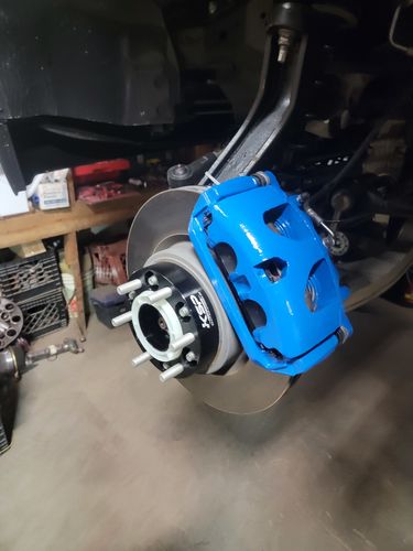 Customer photo review of Wheel Spacers 6X5.5 Hubcentric 1.5 inch for 2019-2023 RAM 1500 Real Forged