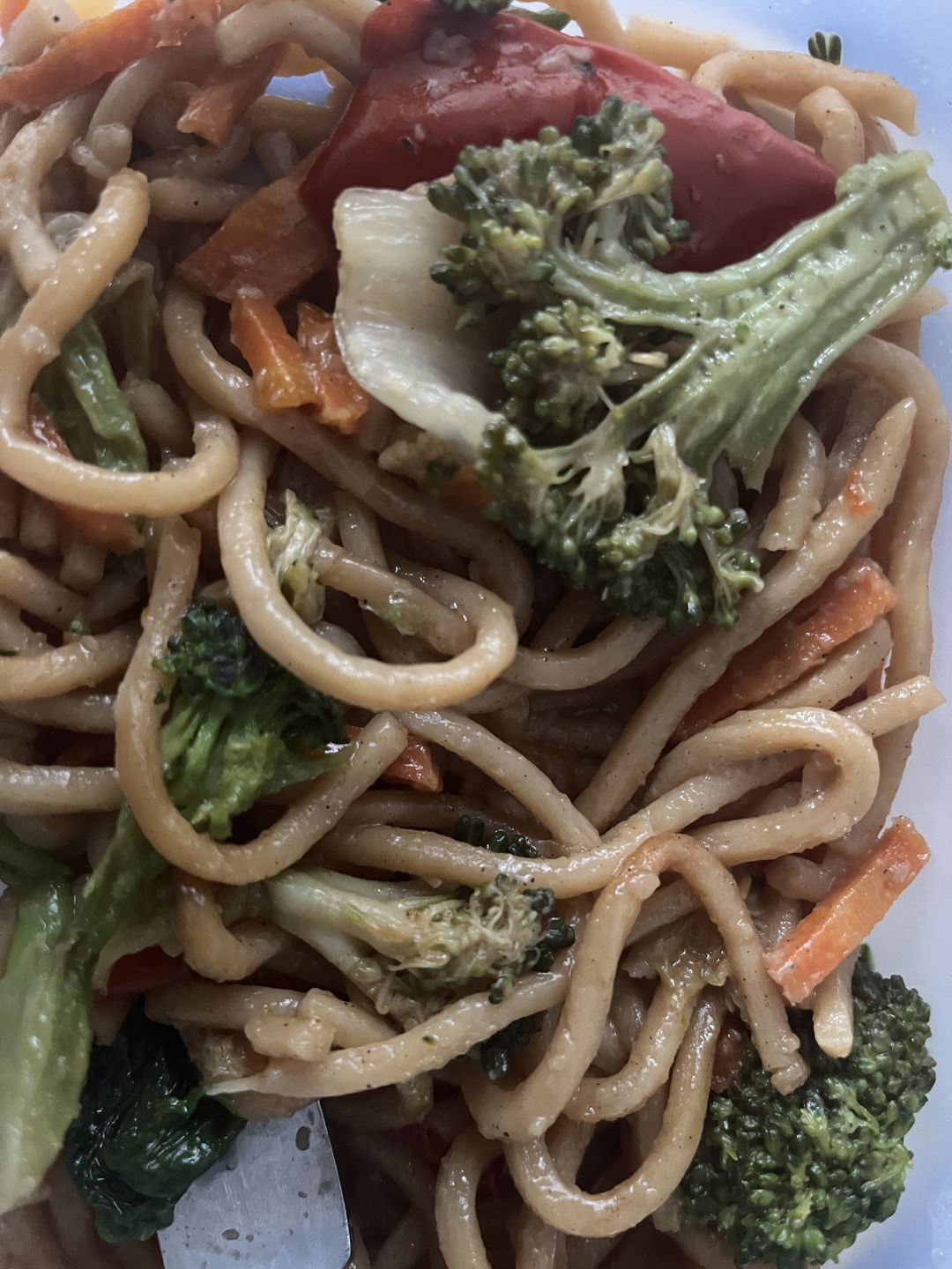 Customer photo review of Plant-based Laksa Noodle with fried puff tofu