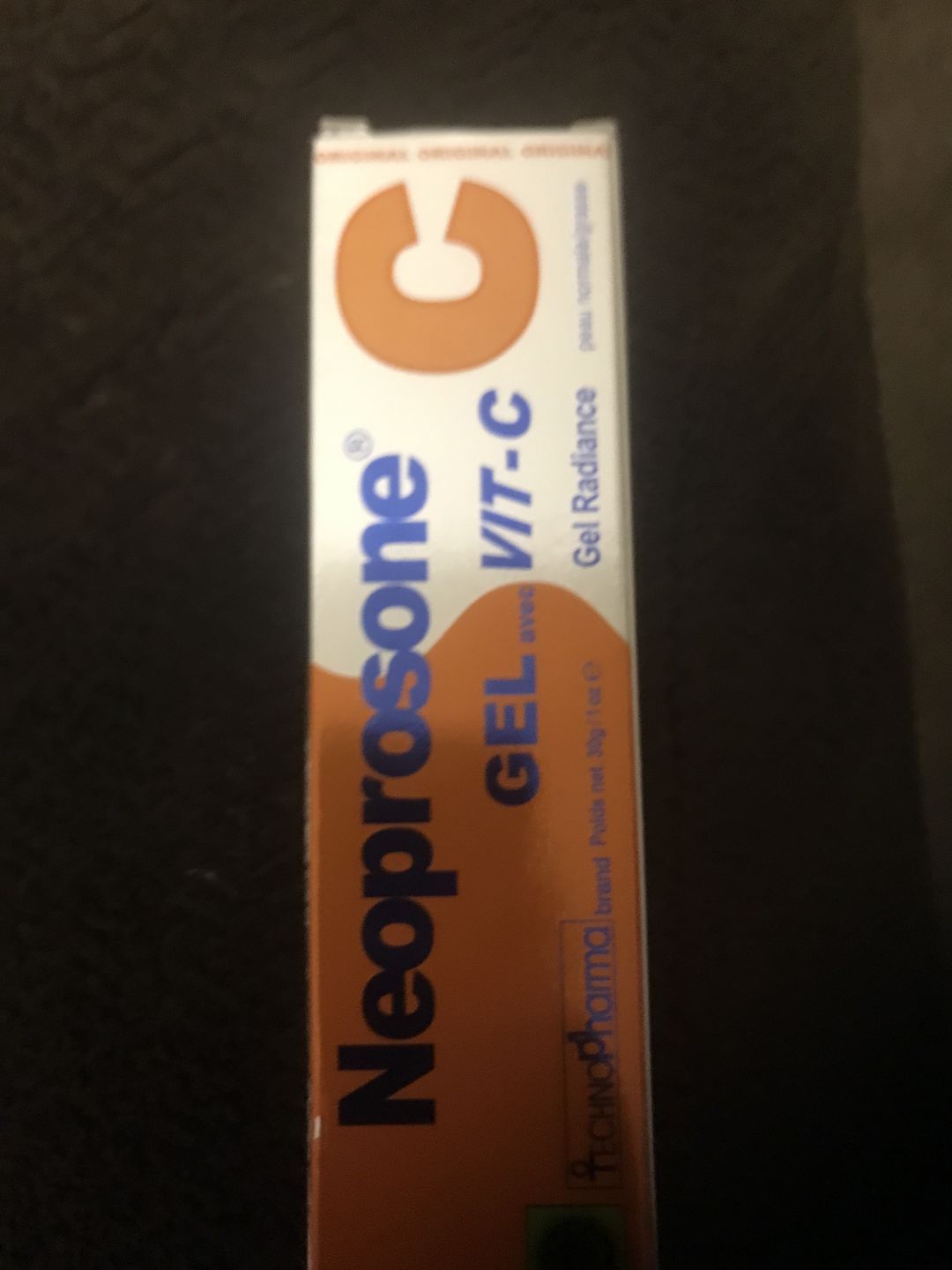 Customer photo review of Neoprosone Brightening Gel with Vitamin C – 30g / 1 Fl Oz