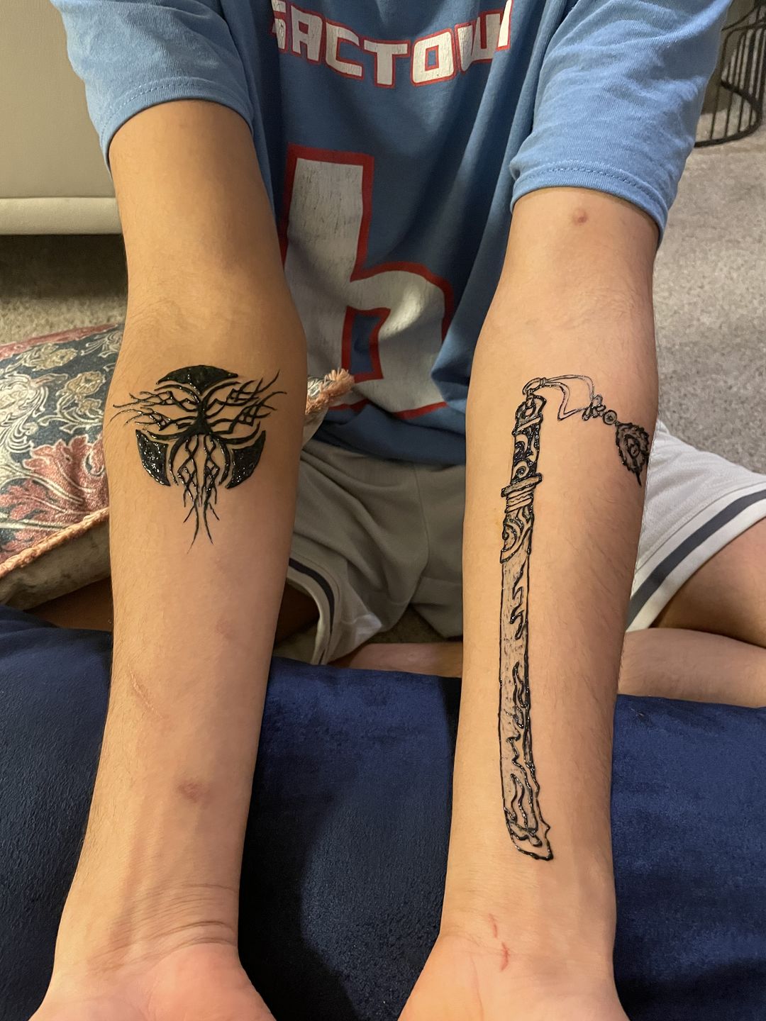 Customer photo review of Pure Jagua fruit juice ink extract - Unpasteurized