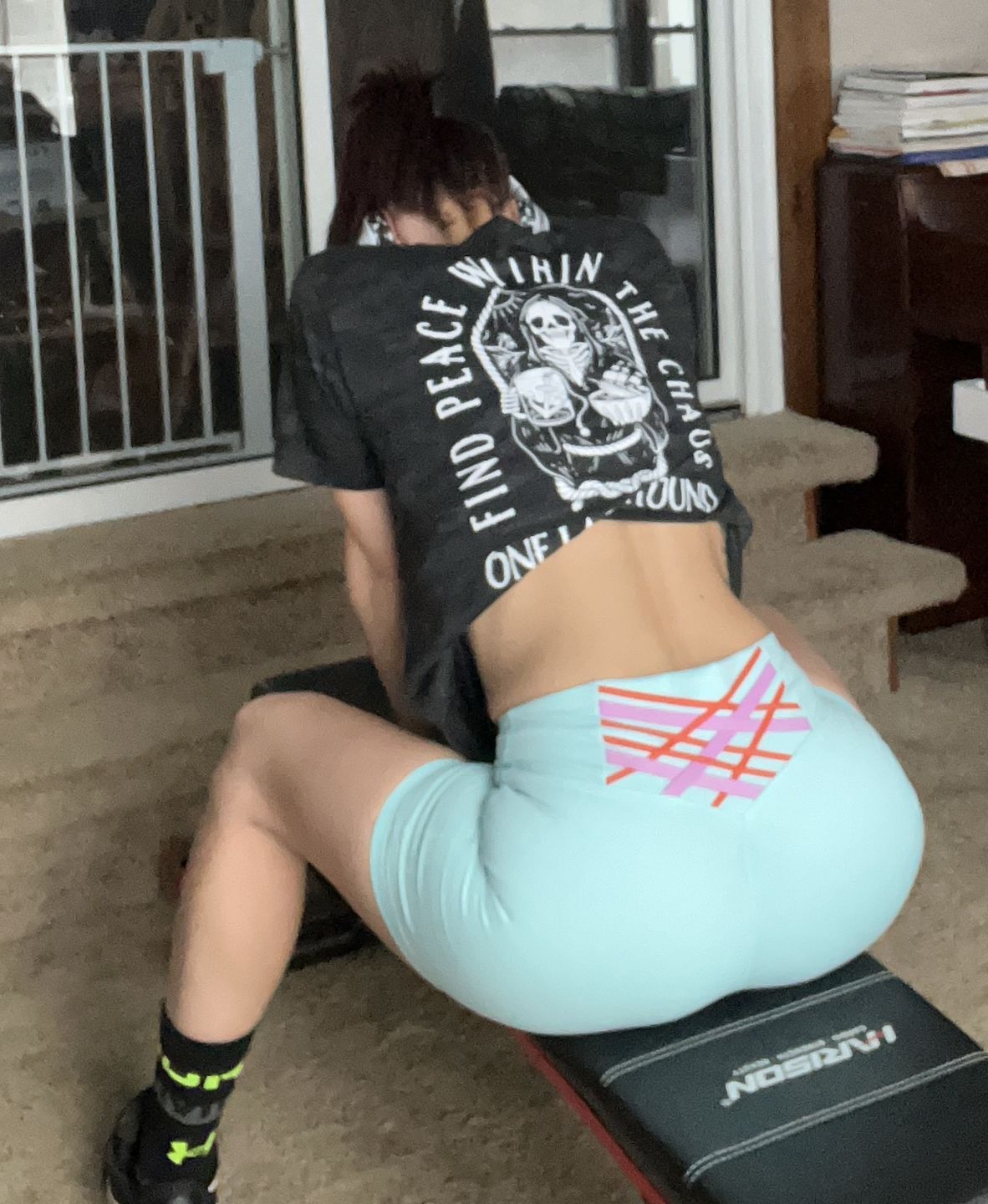 Customer photo review of Peace Within The Chaos Tee