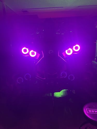 Customer photo review of Purple/Pink  Halo Kit for RJWC LED 2
