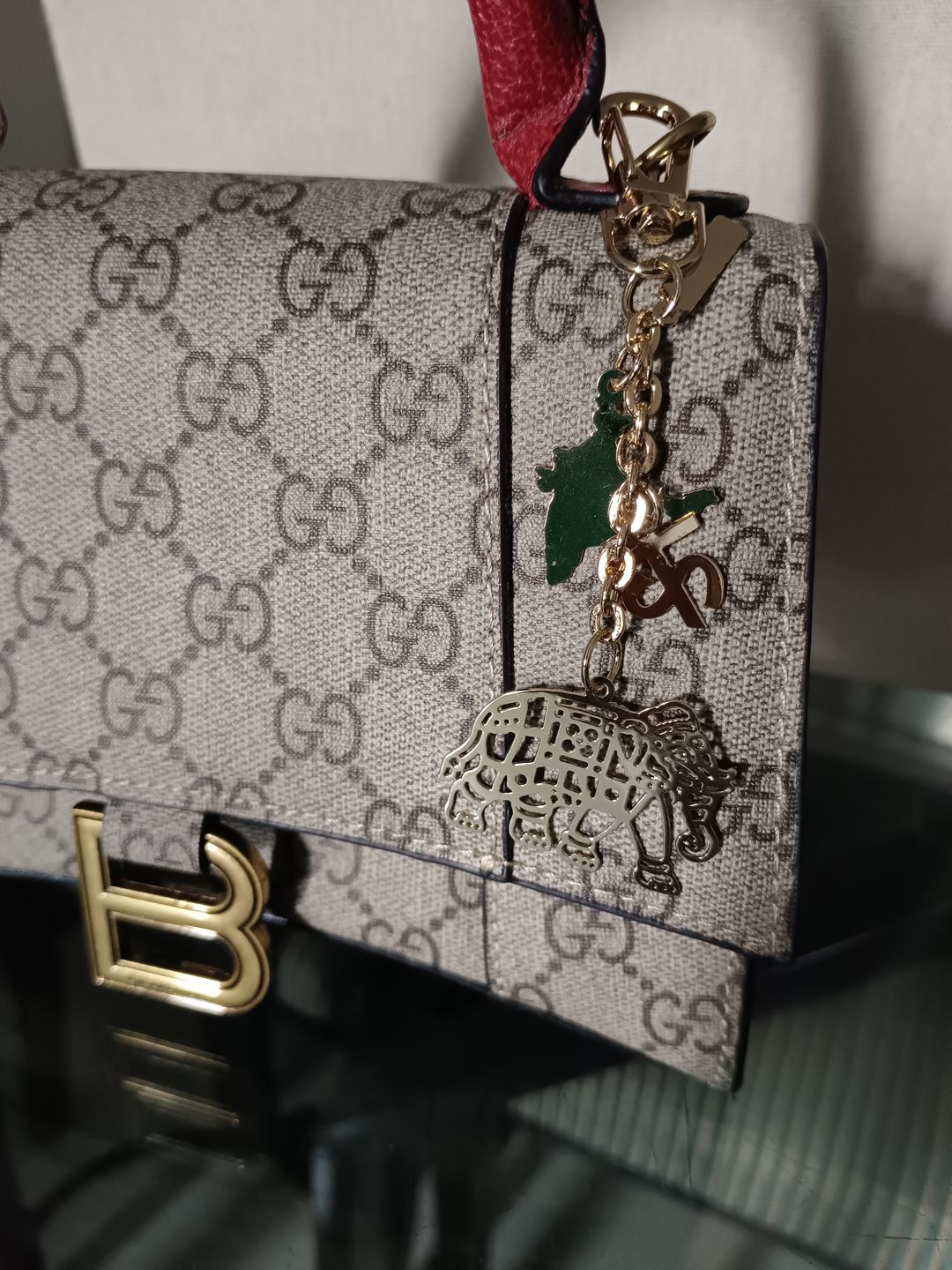 Customer photo review of Bag Charm Elephant