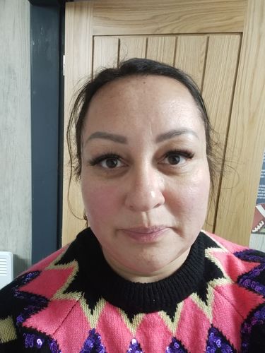 Customer photo review of Lighter Daze Flick & Stick Half Lash Set