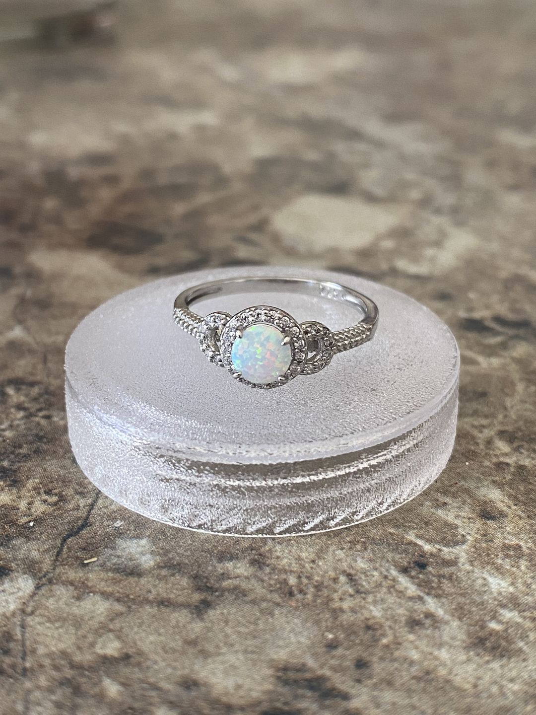 Customer photo review of Stardust Opal (Bath Bomb)