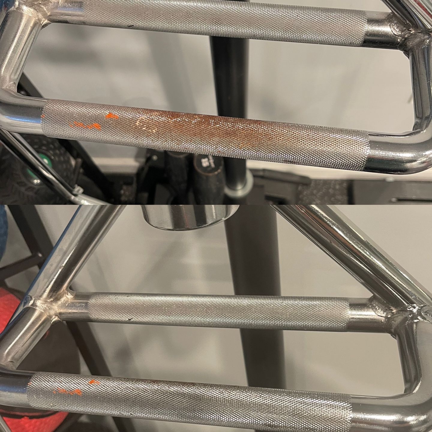Customer photo review of Barbell Rescue Nylon Brush