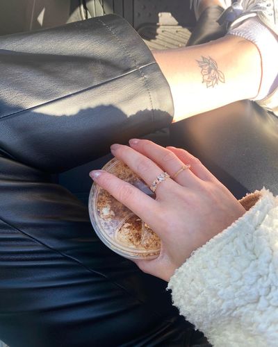 Customer photo review of Femininity Ring Set