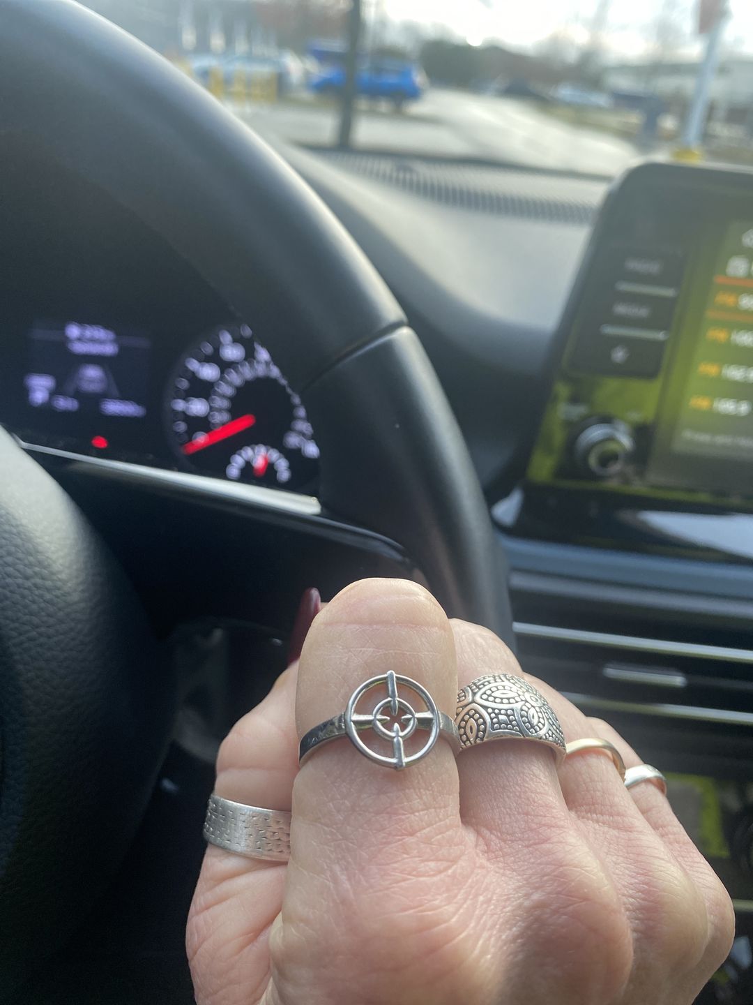 Customer photo review of CROSSHAIR RING