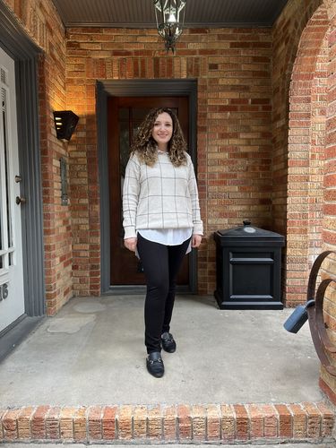 Customer photo review of Larissa Perfect Length Trousers