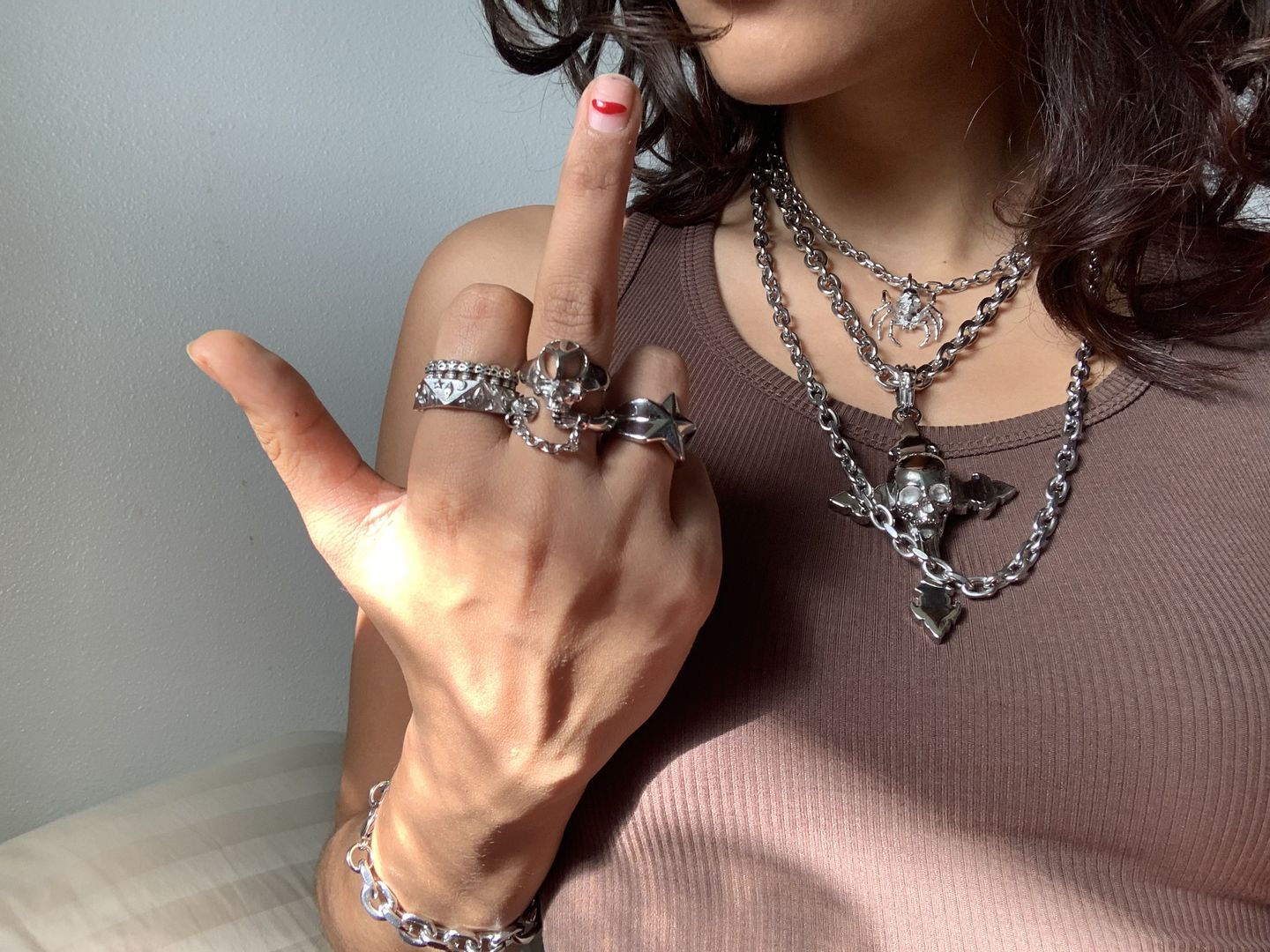 Customer photo review of PEACE OF MIND RING