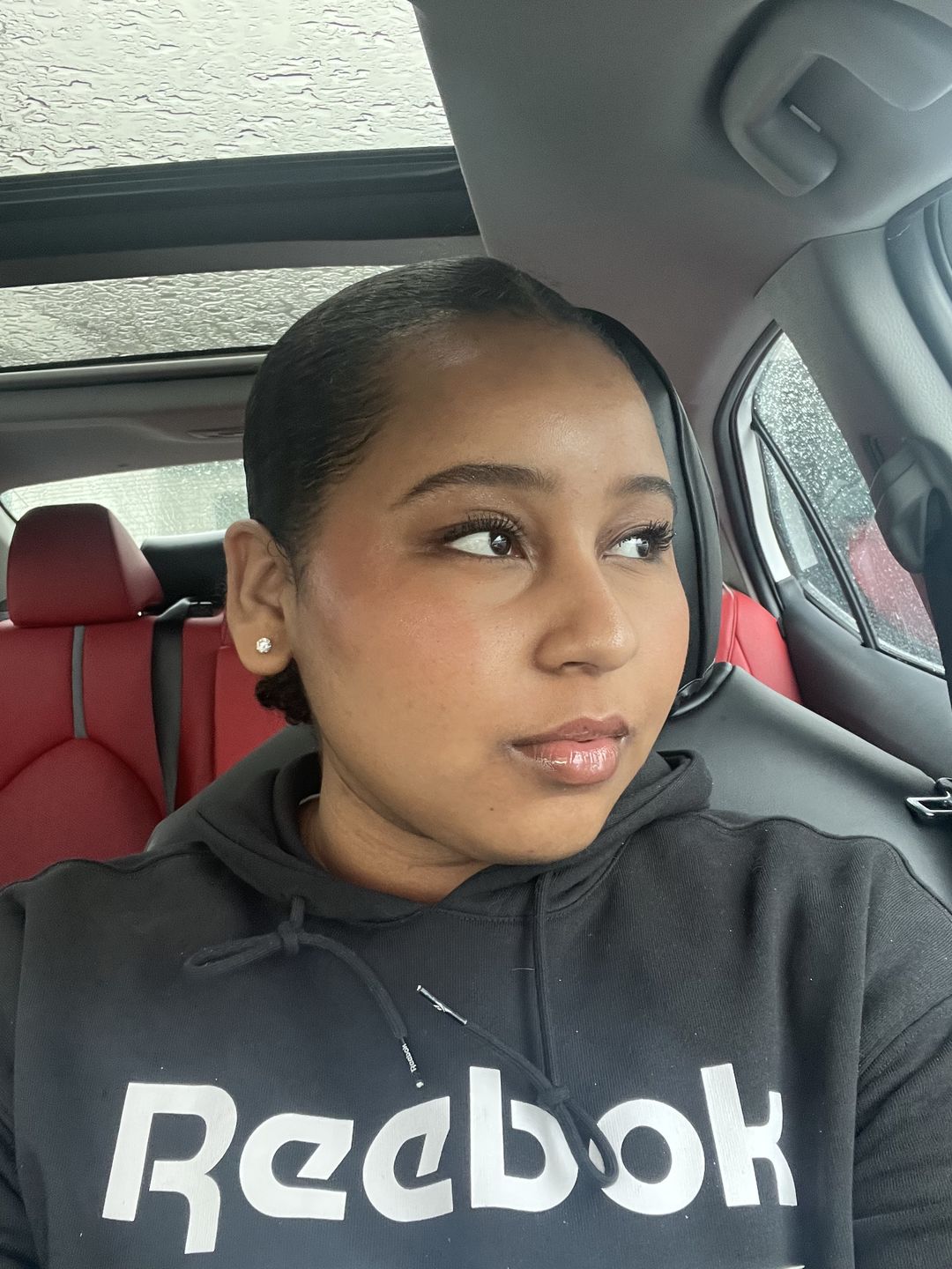 Customer photo review of 14k Yellow Gold Classic Solitaire Stud Earrings with Pushbacks