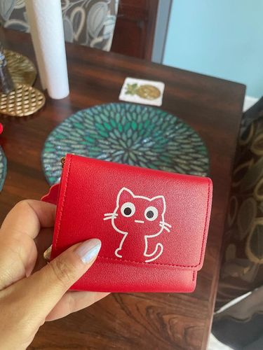 Customer photo review of Pippy Cat Wallet