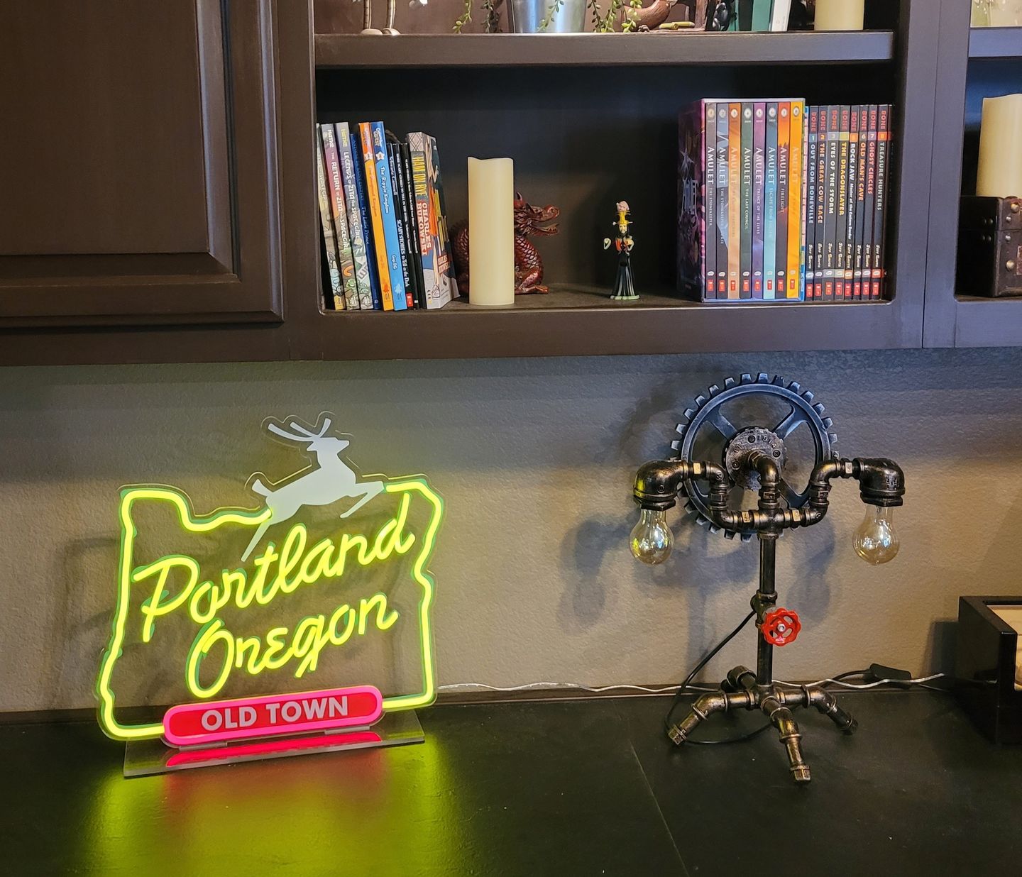Customer photo review of LED Portland Sign