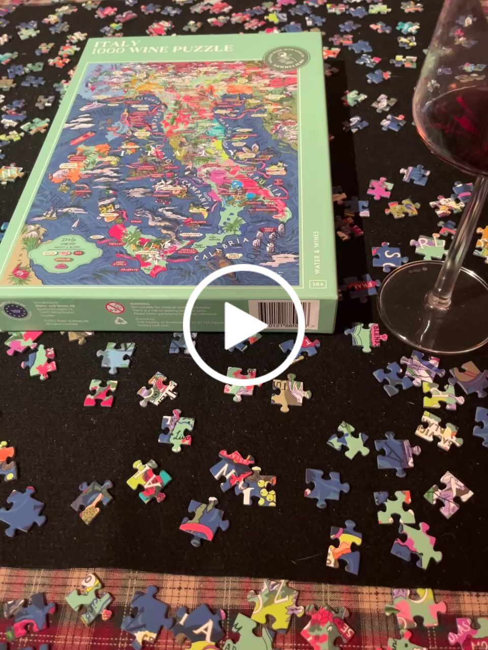 Customer video review of Wine Puzzle - Italy