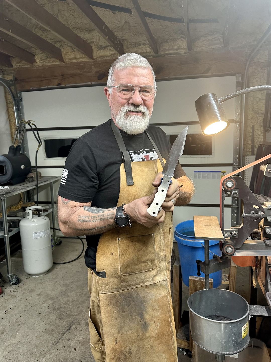 Customer photo review of 2" x 72" Sanding Belts for Finishing & Sharpening