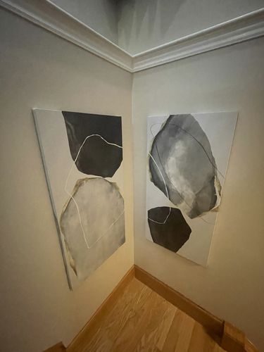Customer photo review of 'Purpose' Framed Canvas (Set of 2)