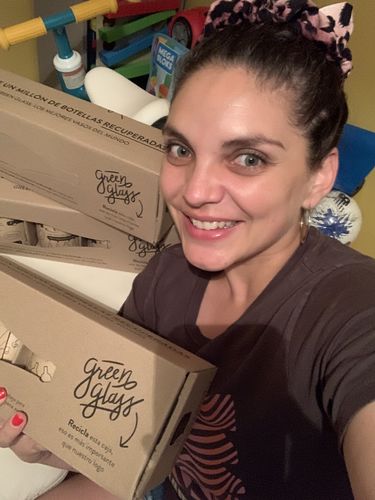 Customer photo review of Om Glass Juego de 4 Vasos