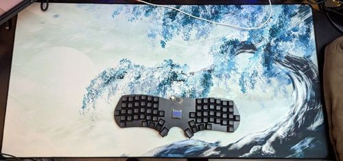 Customer photo review of Wisteria Tree Mousepad