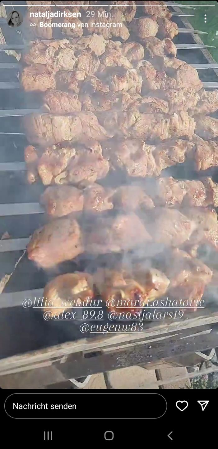 Customer photo review of Lamm-Schaschlik Knoblauch-Pfeffer – würzig mariniert aus der Keule | mySchaschlik