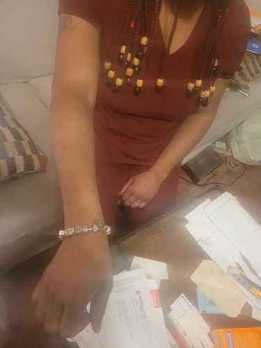 Customer photo review of Birthstone Bracelets