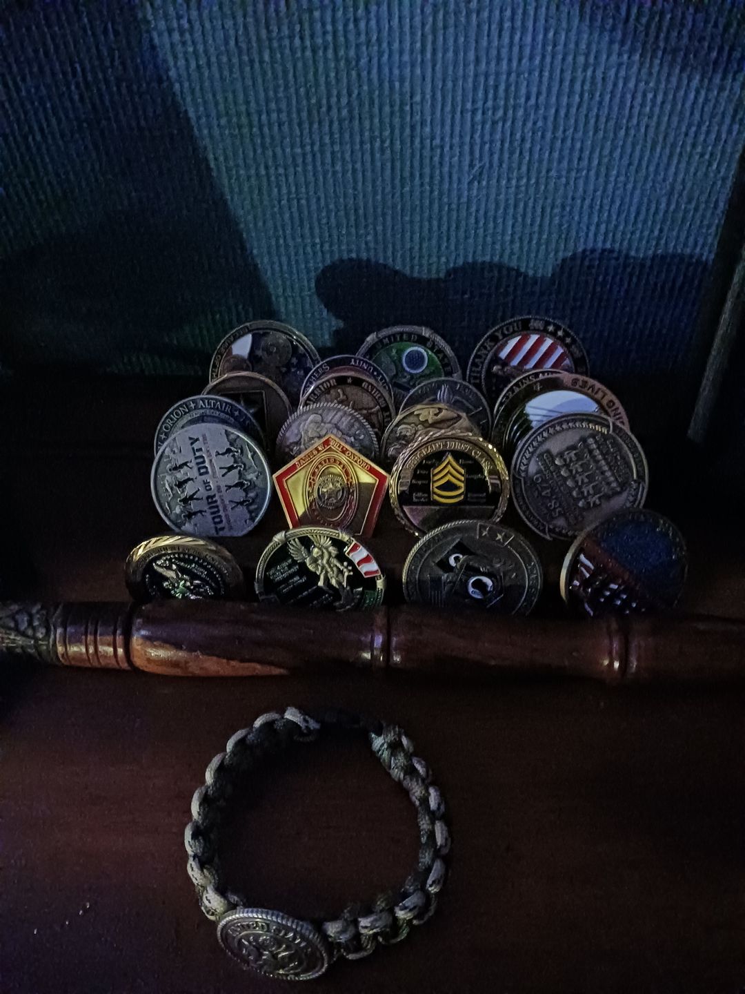Customer photo review of Firefighter Thank You For Your Service Coin Bundle (5pcs)