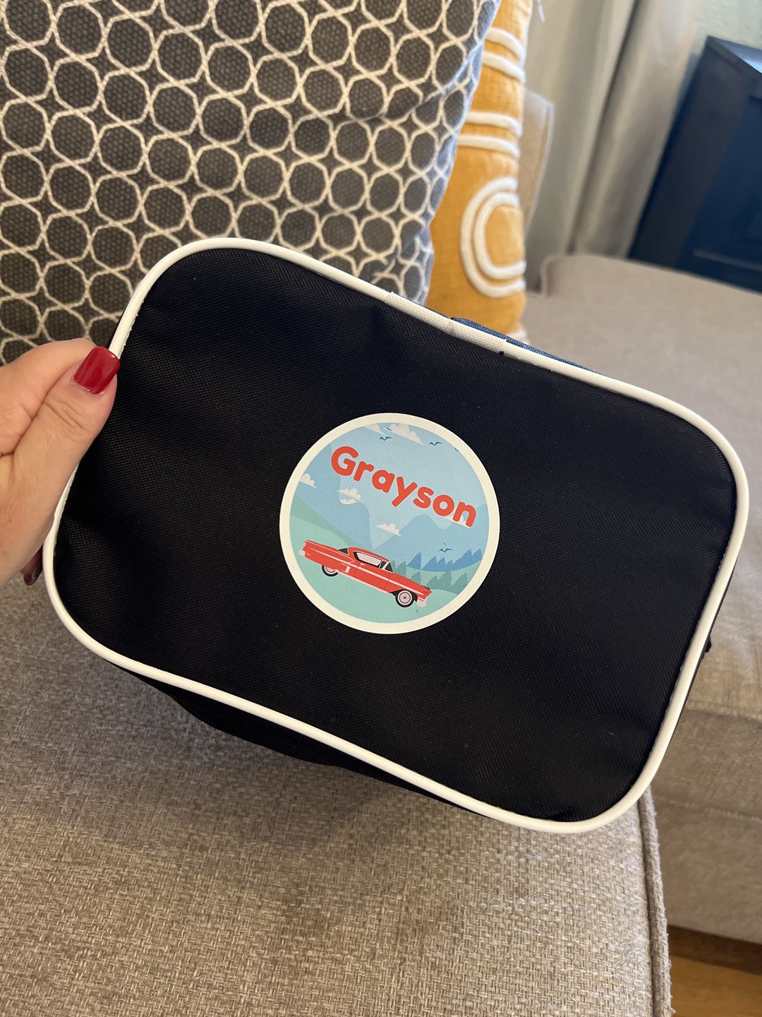 Customer photo review of Lunch Bag - Black