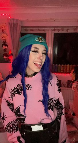 Customer photo review of NEV Dark Bat Knit Sweater