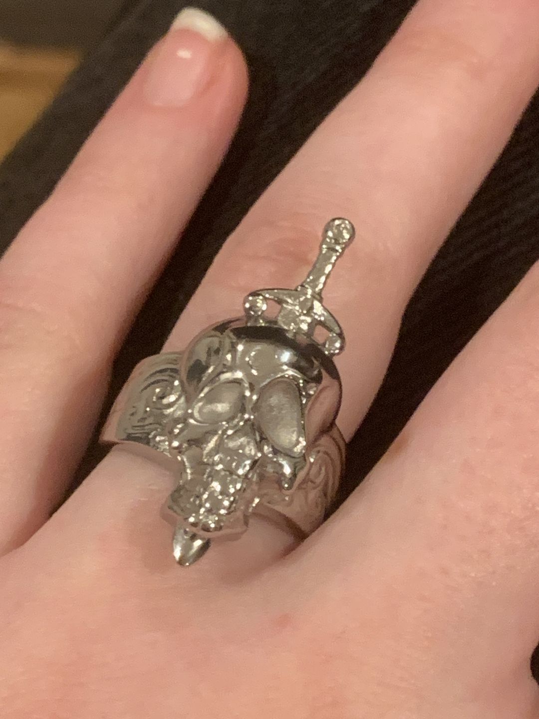 Customer photo review of HALLUCINOGENIC NIGHTMARE RING