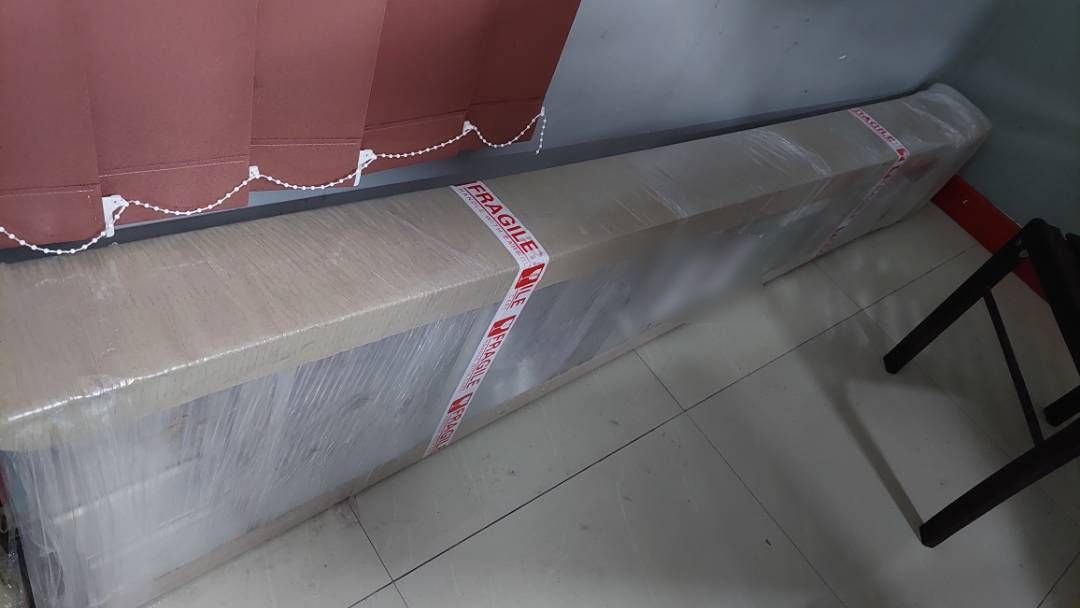 Customer photo review of ✨READY STOCK✨Alumaster Heavy Duty Aluminium Welded Ladder (8 Steps Double Side) AL-DWL70-8S ALUCLASS