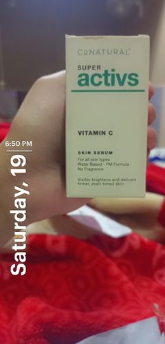 Customer photo review of Vitamin C - Super Activs Skin Serum