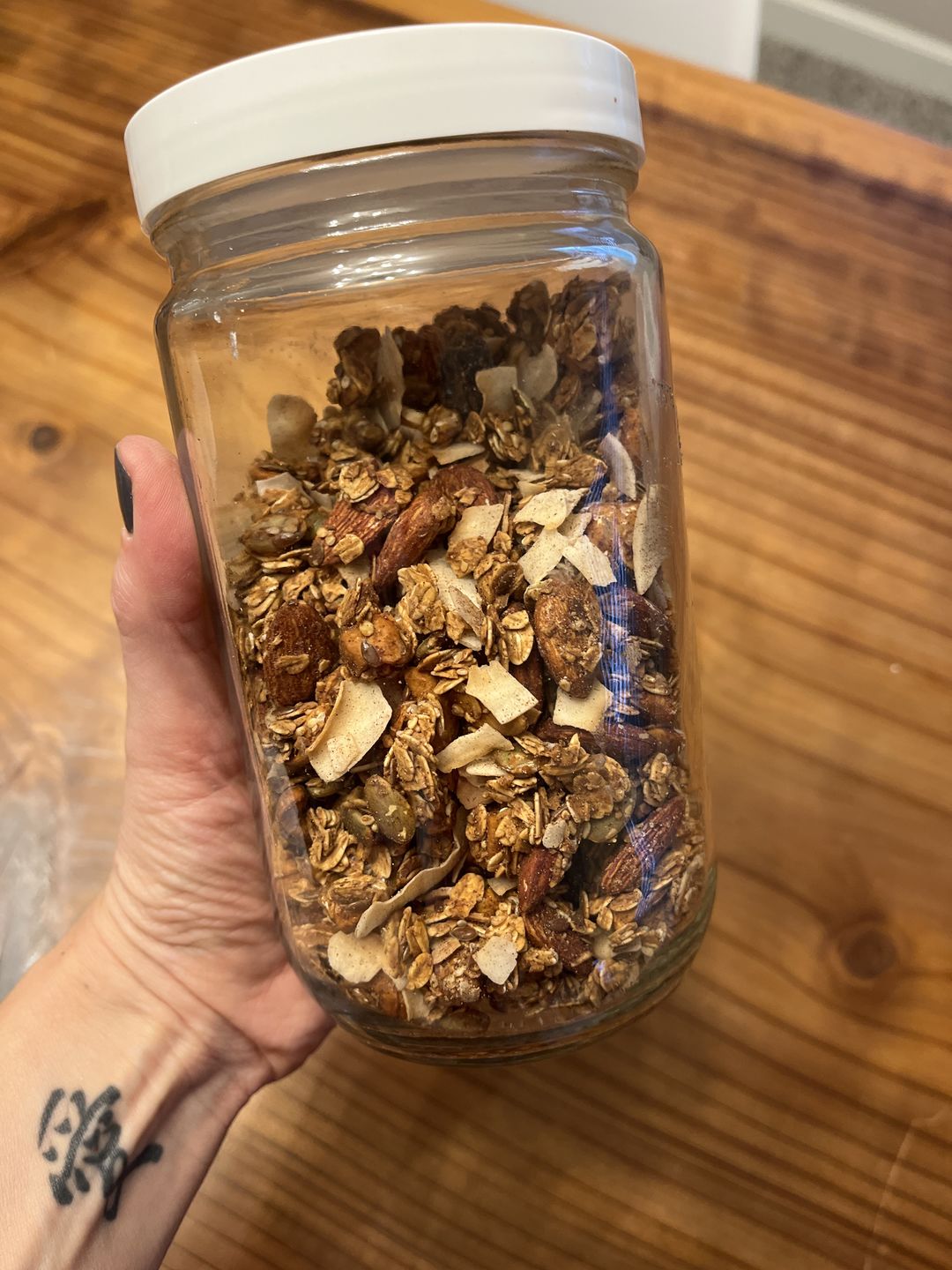 Customer photo review of Grain Free Maple Crunch