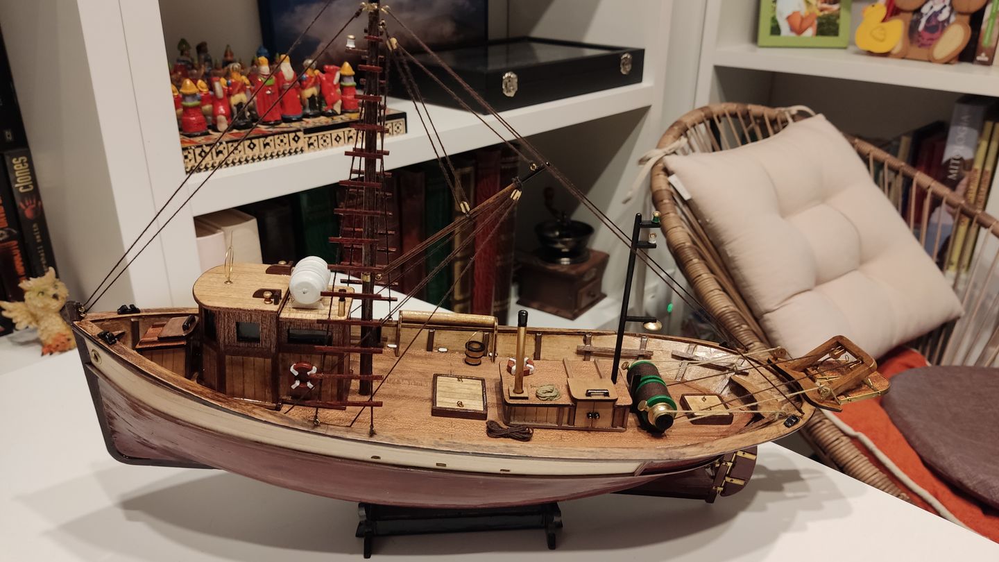 Customer photo review of Maqueta Barco Palamós