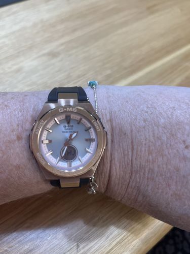 Customer photo review of Casio Baby-G Women's Rose PVD Analogue Digital Watch MSGS200G-1A