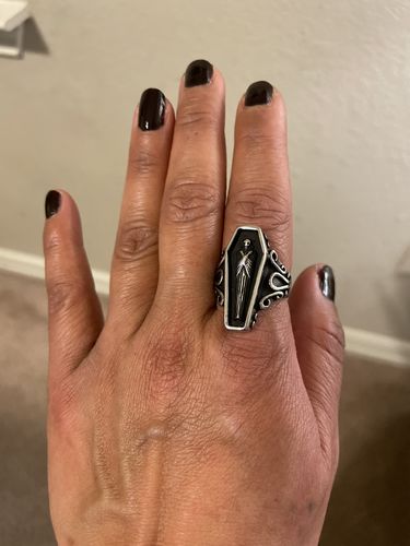 Customer photo review of The Ancient One Vampire Ring