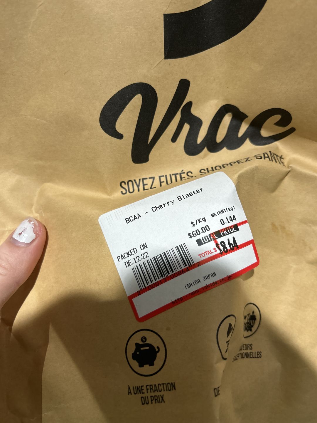Customer photo review of VRAC - Bcaa