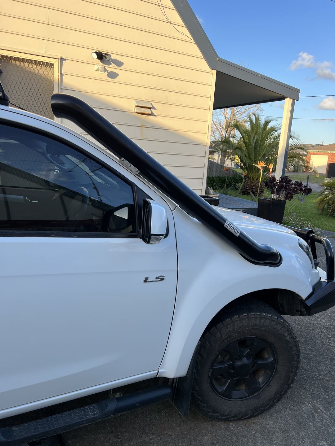 Customer photo review of 2012-2019 Isuzu D-Max Snorkel