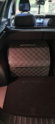 Customer photo review of Carifex Trunk Storage Organizer
