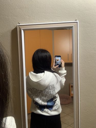 Customer photo review of Felpa Hoodie Notre Butterfly