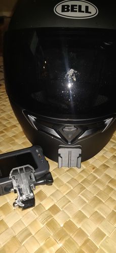 Customer photo review of Scorpion EXO-R420 Camera Mount