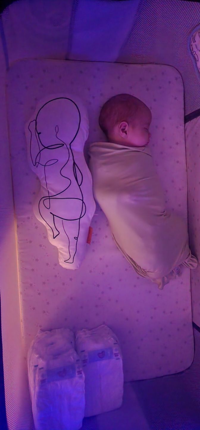 Customer photo review of Birth Pillow Line One
