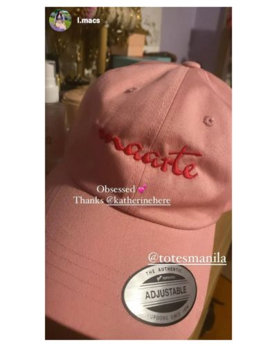 Customer photo review of Maarte Filipino Embroidered Cotton Baseball Cap