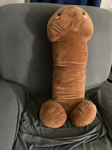 Customer photo review of PeePee The Big Penis Plush