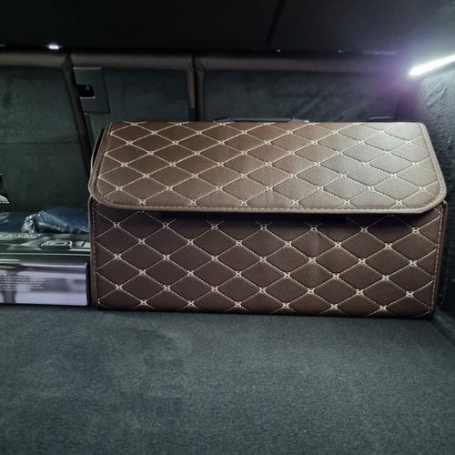 Customer photo review of Carifex Trunk Storage Organizer