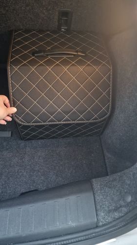 Customer photo review of Carifex Trunk Storage Organizer