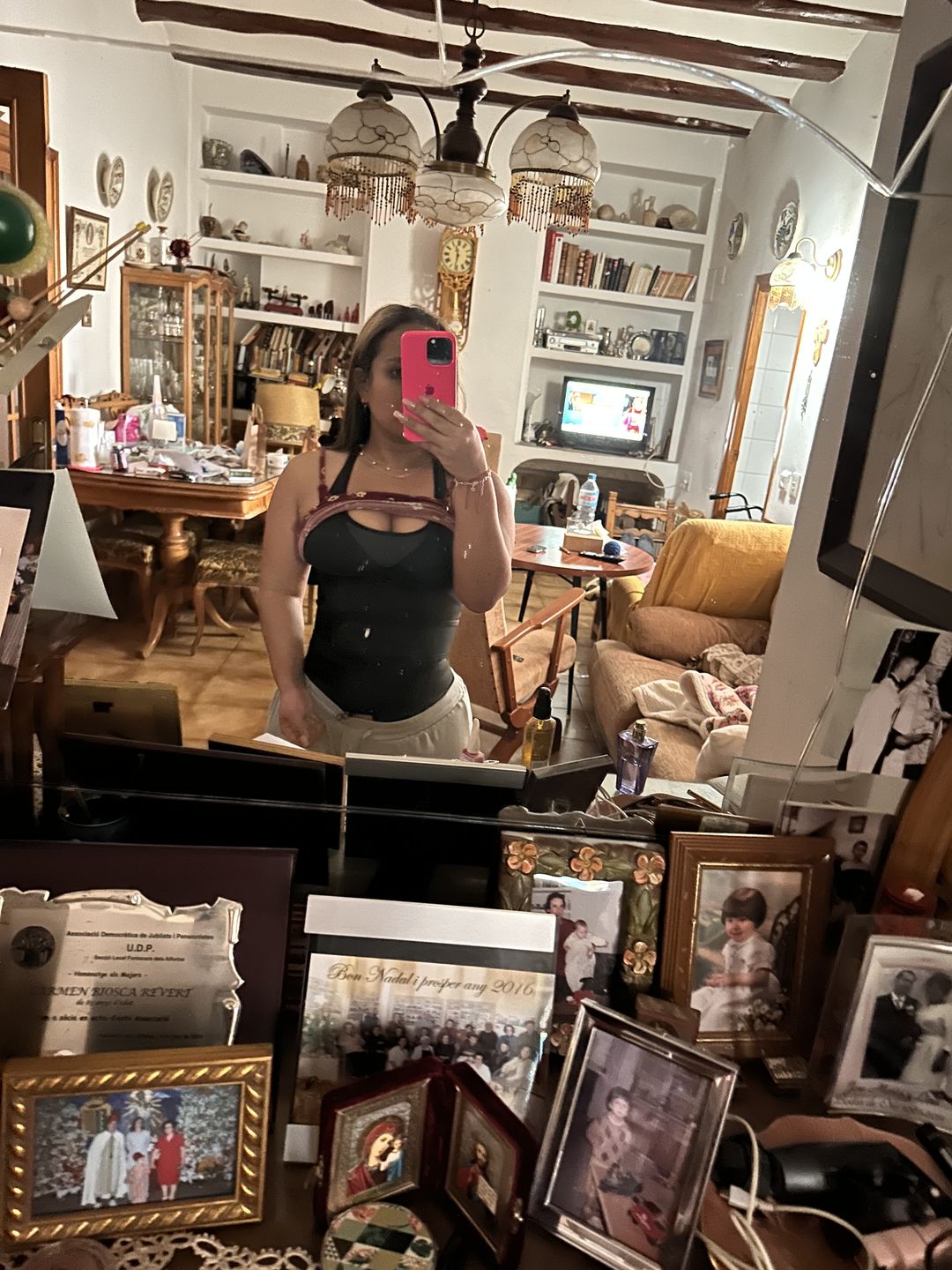 Customer photo review of FAJA CHALECO PITBULL DE LATEX CON COMPRESIÓN A 3 NIVELES FP018-2